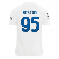 Dres Inter Milan Alessandro Bastoni #95 Gostujuci 2023-24 Kratak Rukav